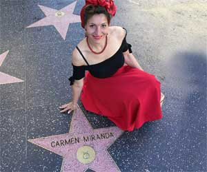 Walk of fame - carmen miranda